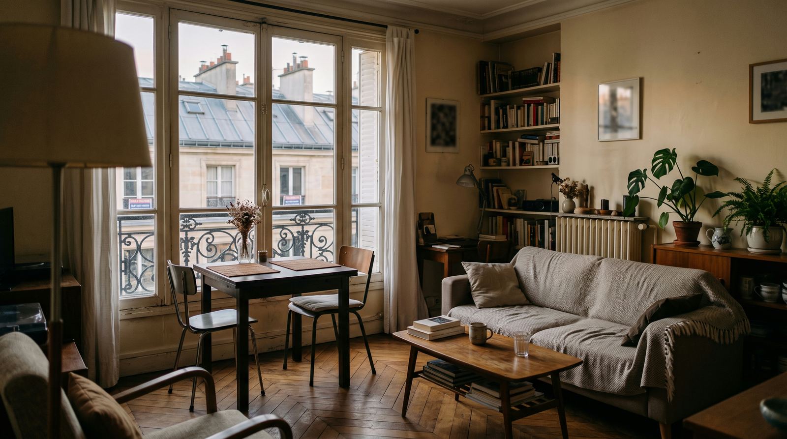 Airbnb / location courte — Après : Ce que le moteur fait (Même lieu, photo améliorée)