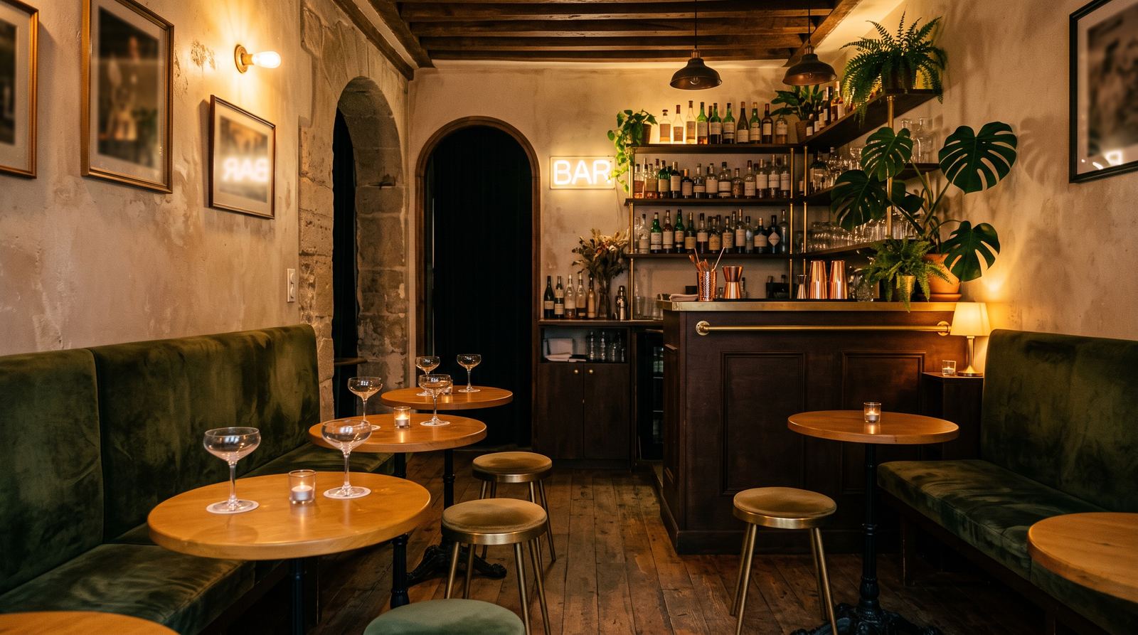 Bar branché — Votre photo