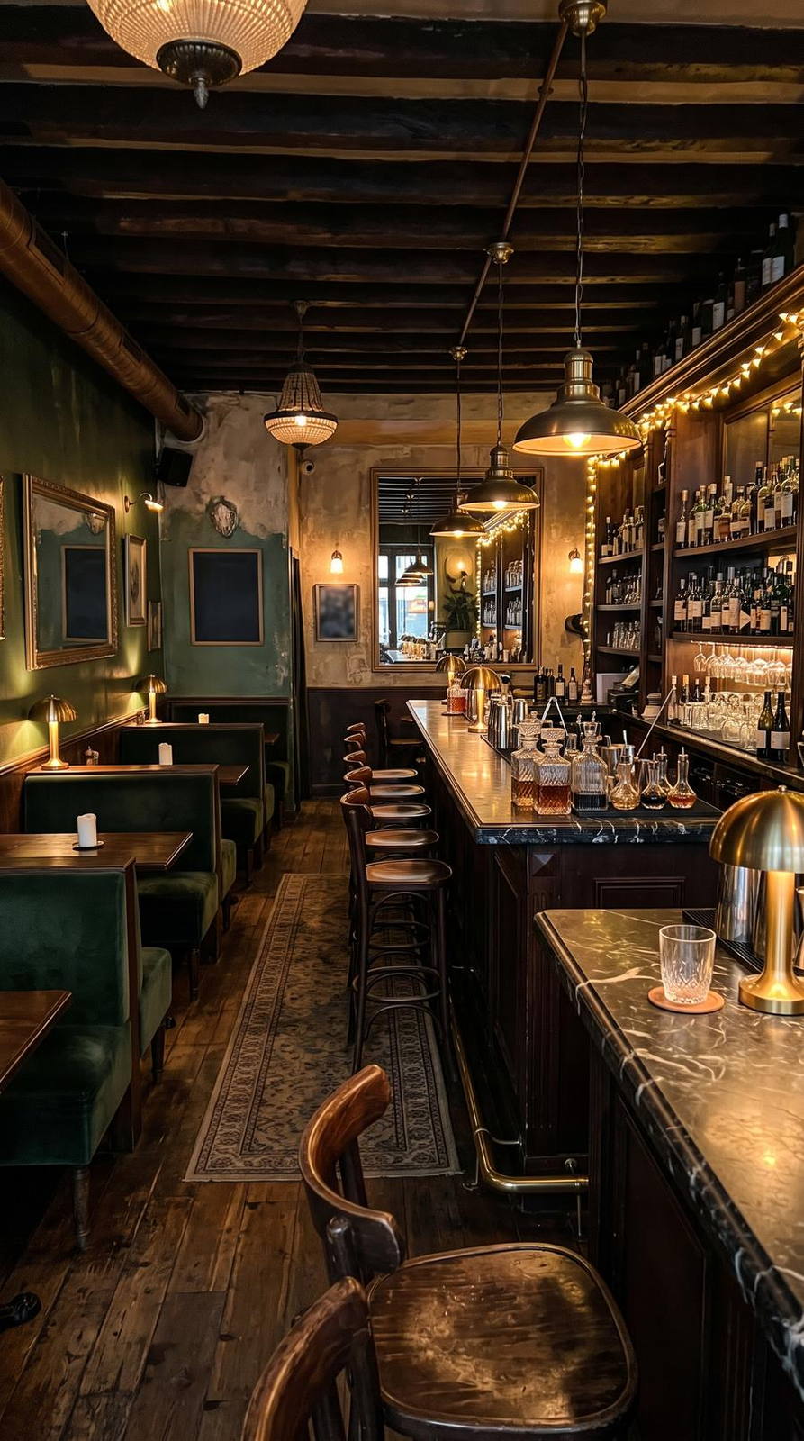 Bar branché — variante Bar à cocktails, cadrage vertical 9:16 (exemple MOTIONEST)