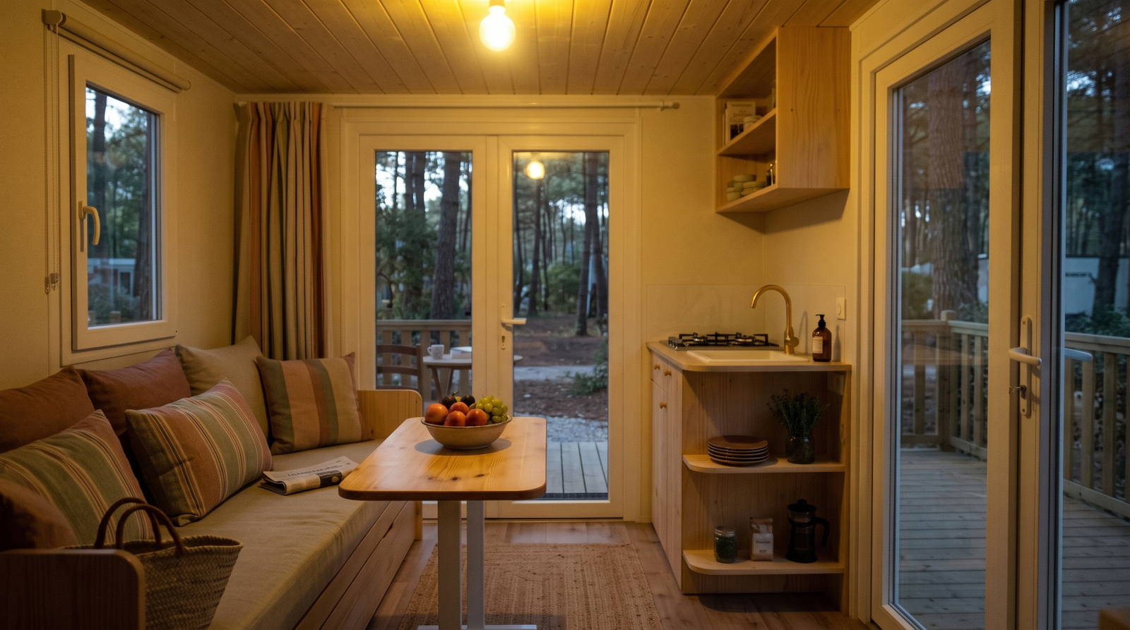 Bungalow & camping — Avant : Photo téléphone (Comme vos clichés, avant le moteur)