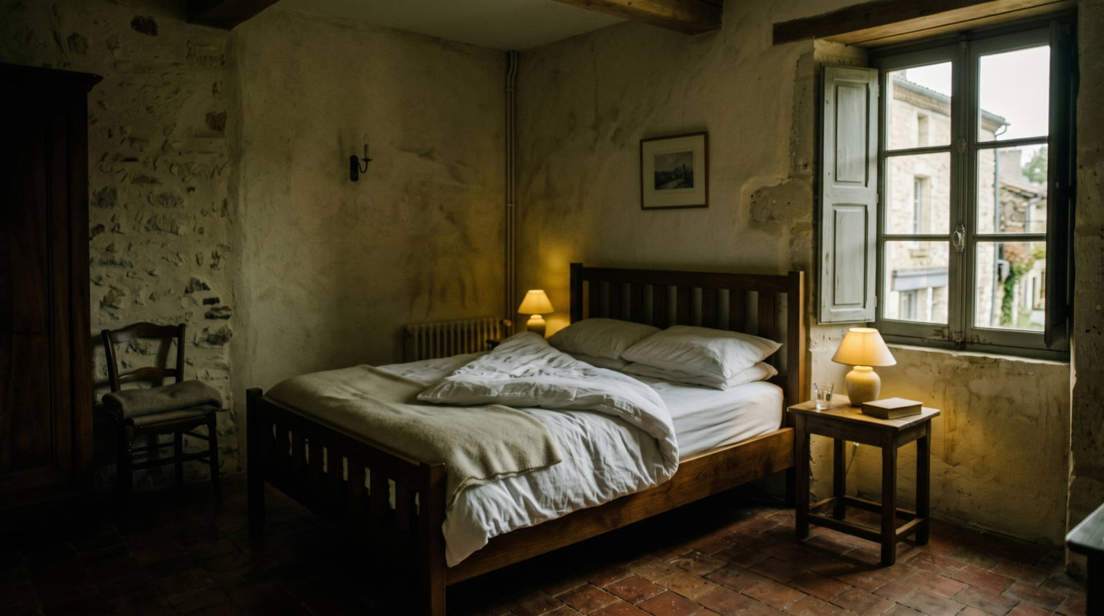 Hôtel indépendant — Avant : Photo téléphone (Comme vos clichés, avant le moteur)