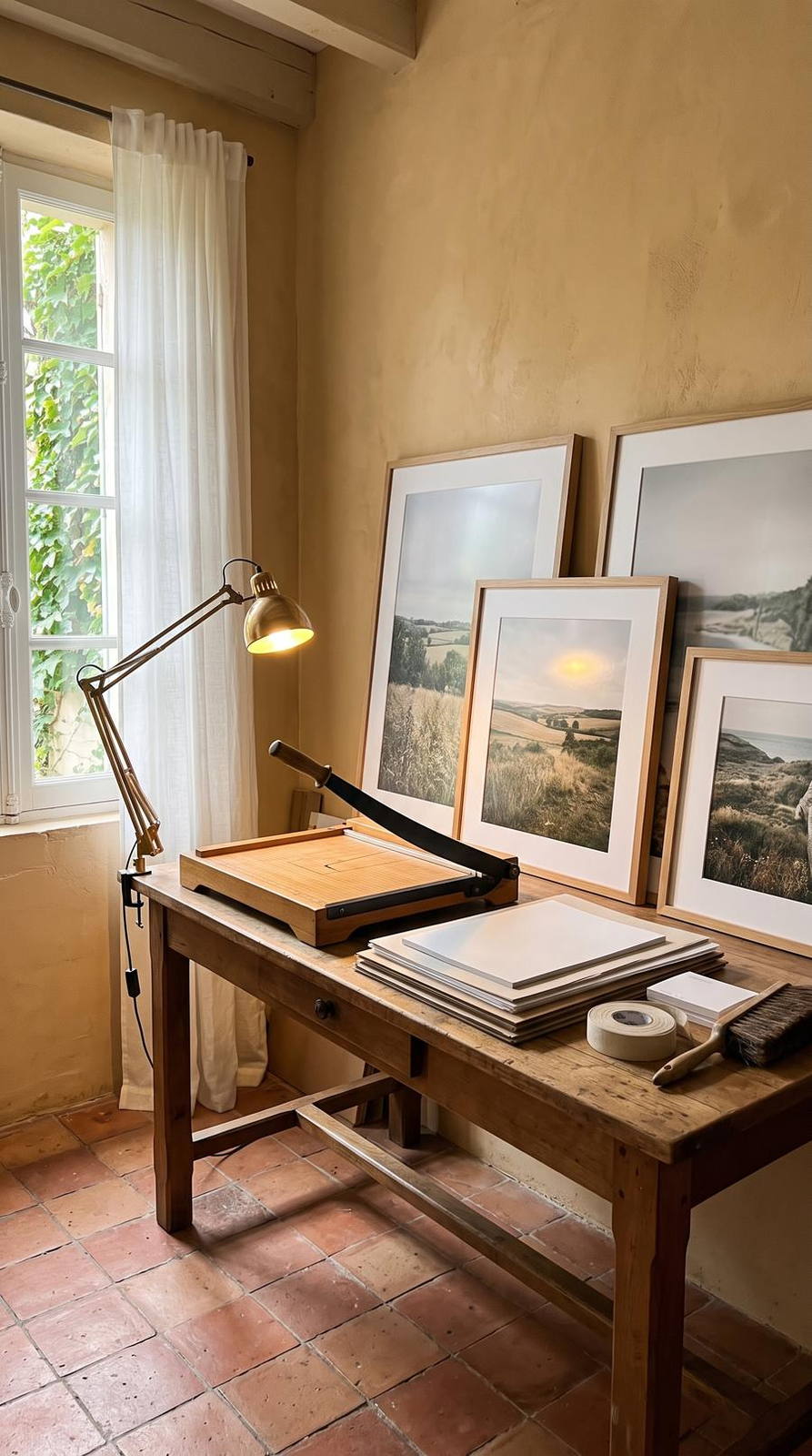 Photographe indépendant — variante Labo tirages, cadrage vertical 9:16 (exemple MOTIONEST)