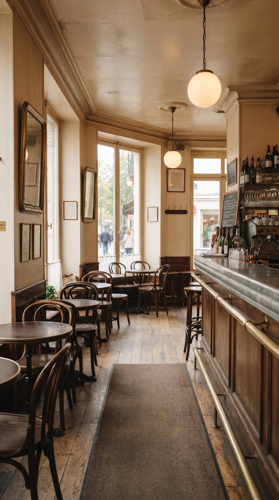 Pub classieux — variante Brasserie de quartier, cadrage vertical 9:16 (exemple MOTIONEST)